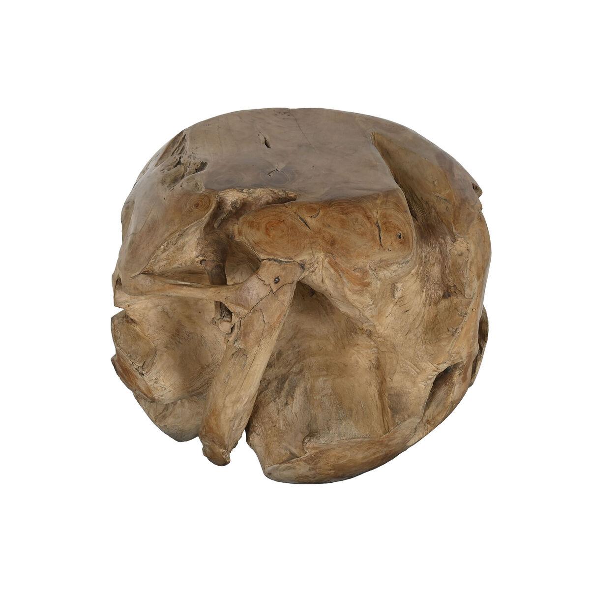 Mesita Auxiliar Home ESPRIT Natural 50 x 50 x 40 cm