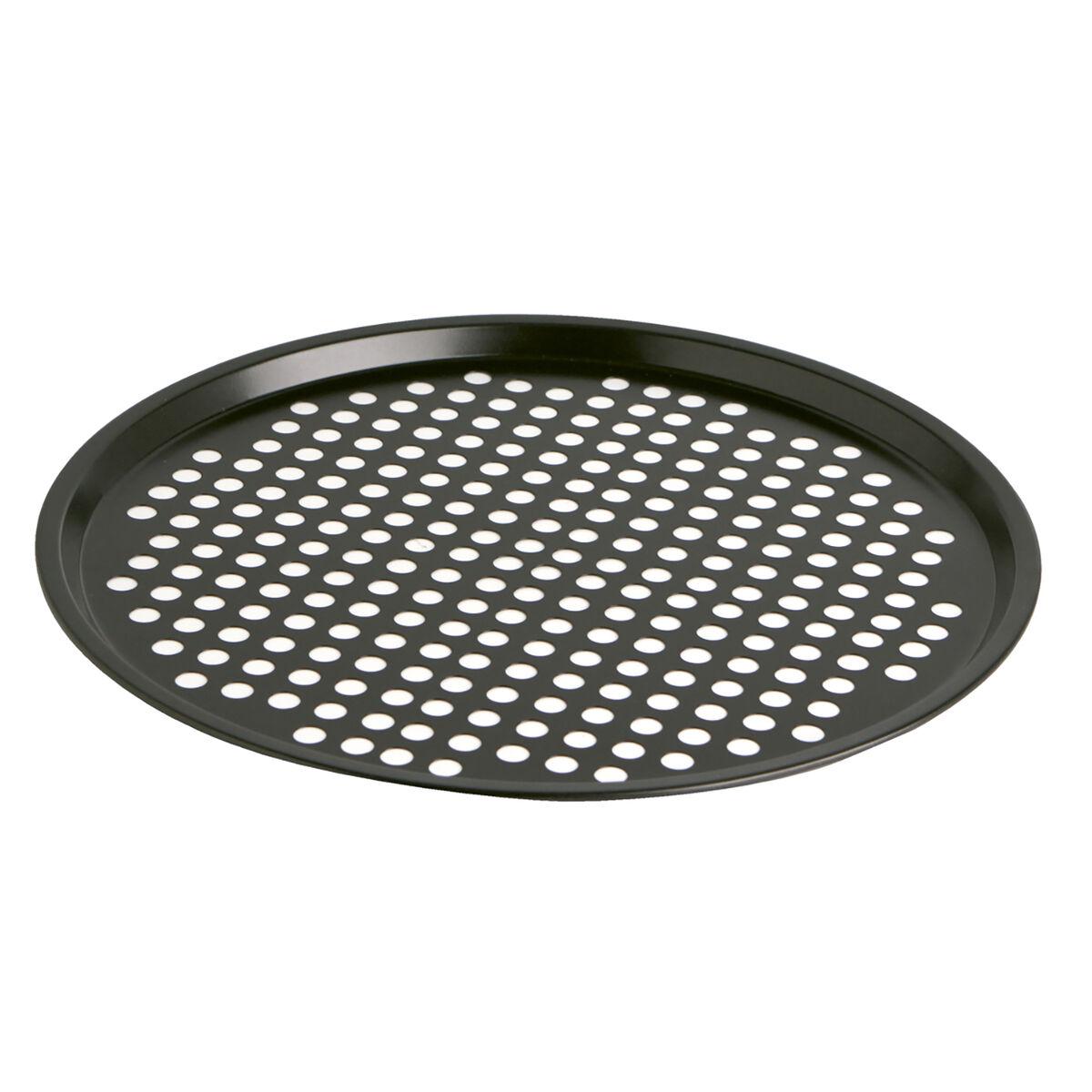 Molde para Pizza Quid Sweet Grey Negro Metal 30 x 0,9 cm (12 Unidades)