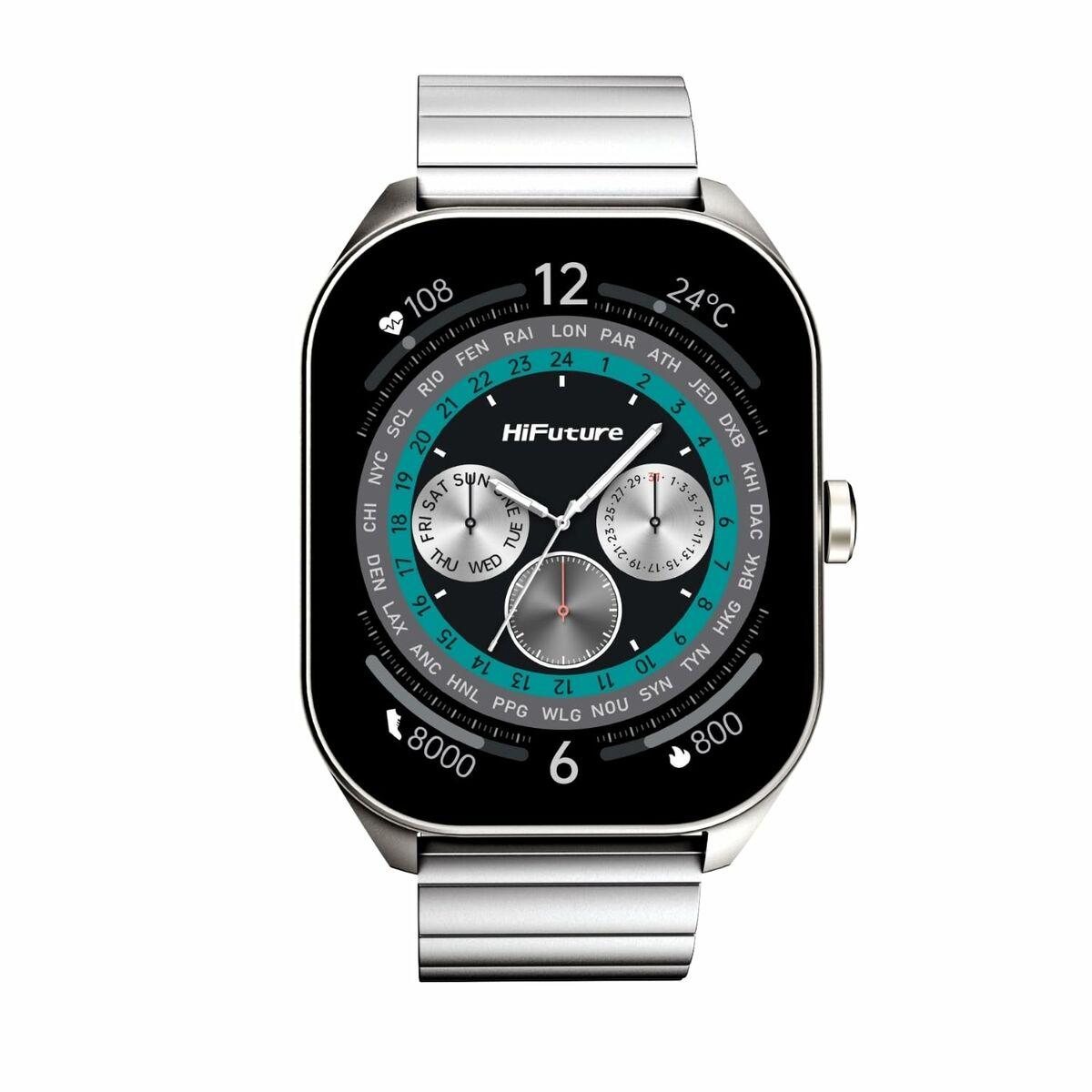 Smartwatch HiFuture FUTUREFIT APEX SILVER Plateado 40 mm