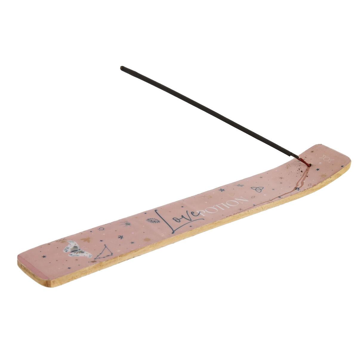Quemador Home ESPRIT Resina Madera de mango 6 x 1 x 30 cm (4 Unidades)