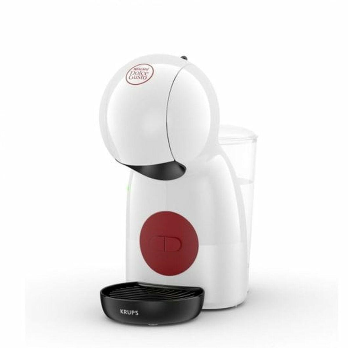 Cafetera de Cápsulas Krups Dolce Gusto Piccolo XS KP1A31AS Blanco