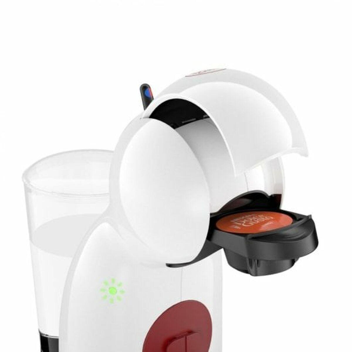 Cafetera de Cápsulas Krups Dolce Gusto Piccolo XS KP1A31AS Blanco