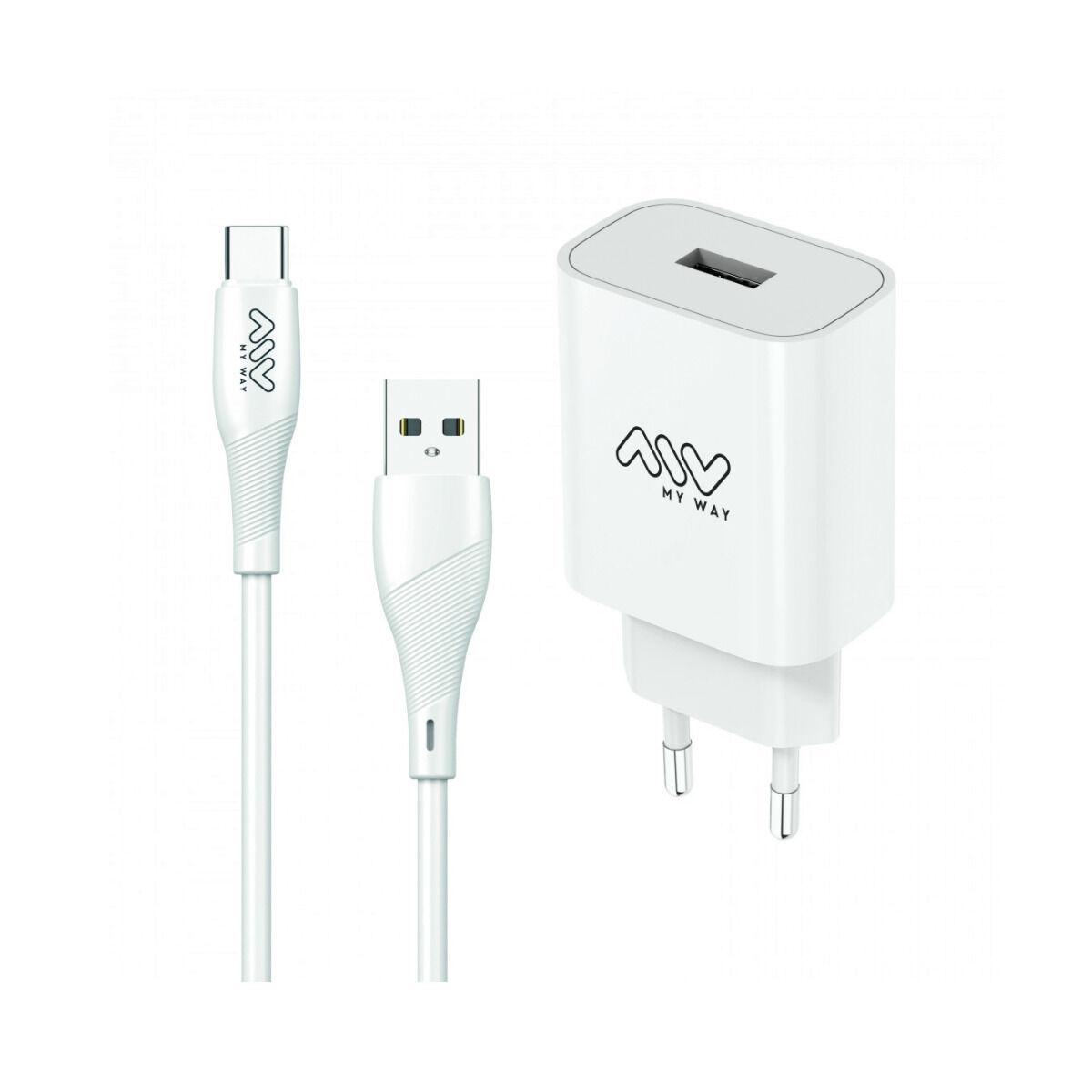 Cargador de Pared Myway Blanco 12 W