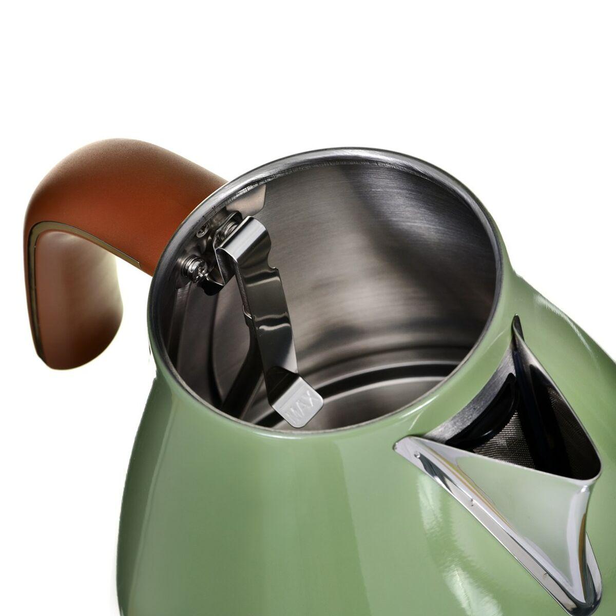 Tetera DeLonghi KBOV 2001.GR Verde Acero Inoxidable 1,7 L