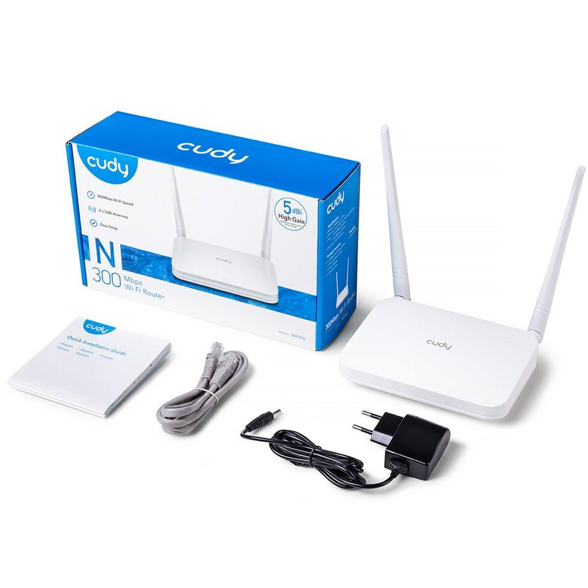 Router Cudy WR300 Blanco RJ45 Ethernet LAN Wi-Fi