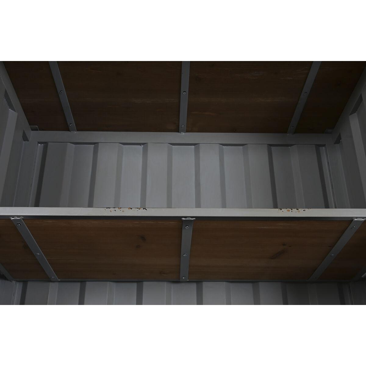 Estantería Home ESPRIT Gris Azul cielo Metal Madera MDF 87 x 44 x 168,5 cm