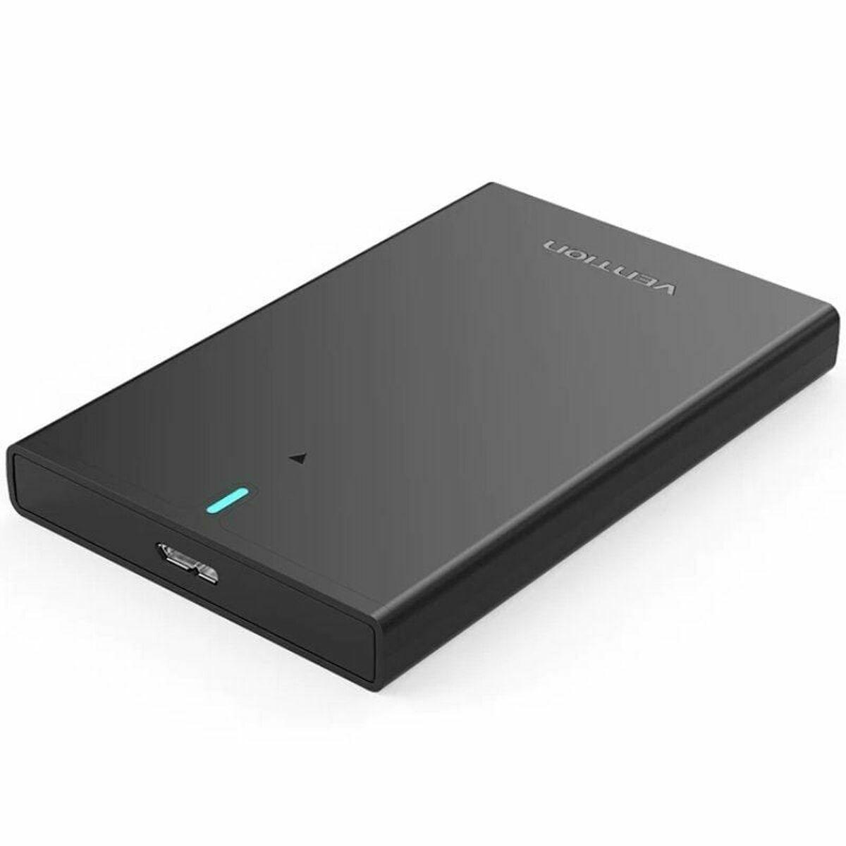 Funda Disco Duro Vention KPAB0 Negro 2,5