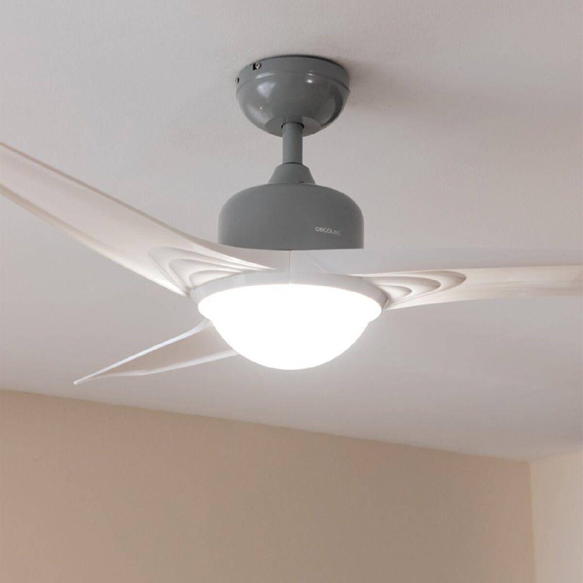 Ventilador de Techo con Luz Cecotec EnergySilence Aero 560 Blanco Plateado 18 W 60 W
