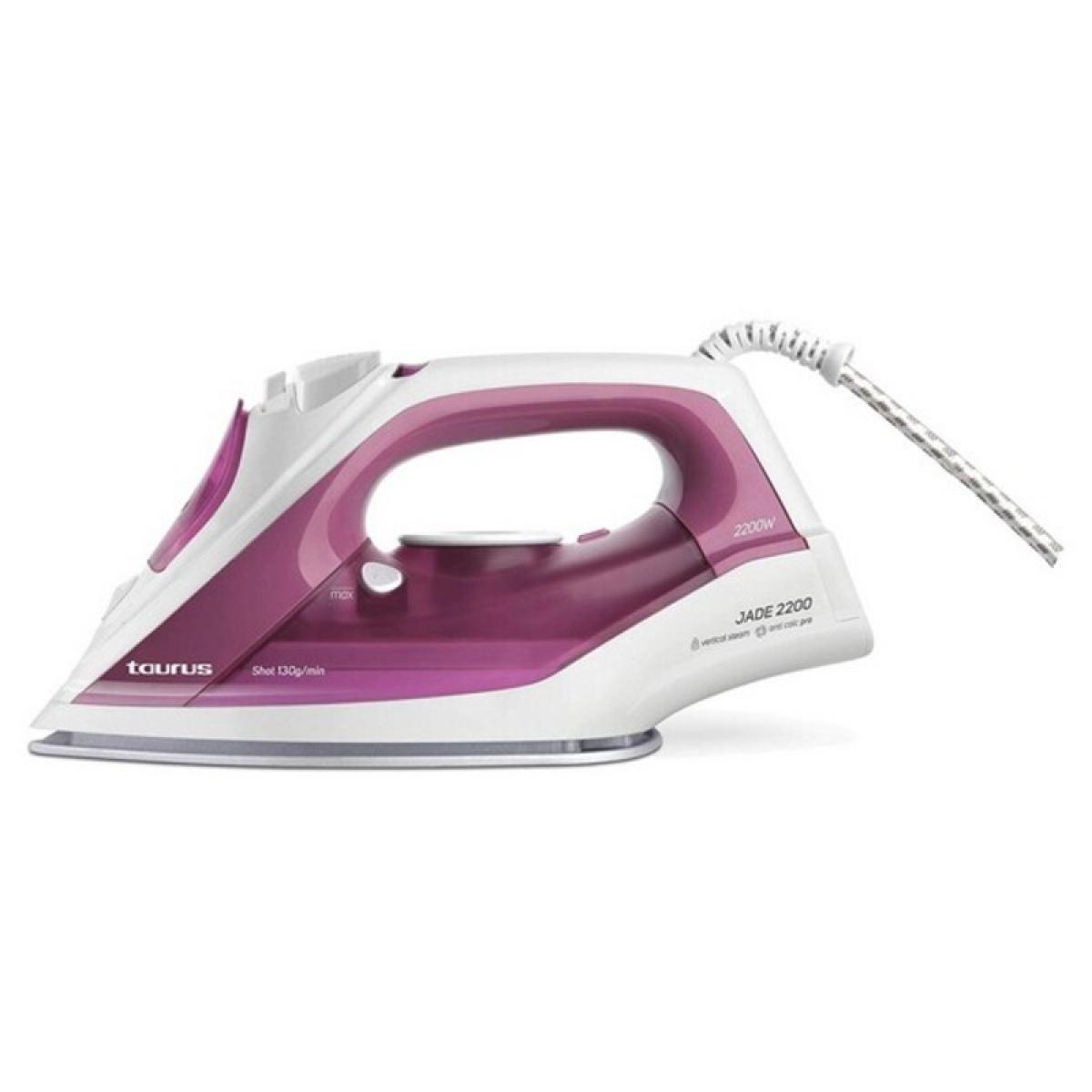 Plancha de Vapor Taurus Jade 2200W 270 ml Blanco Rosa