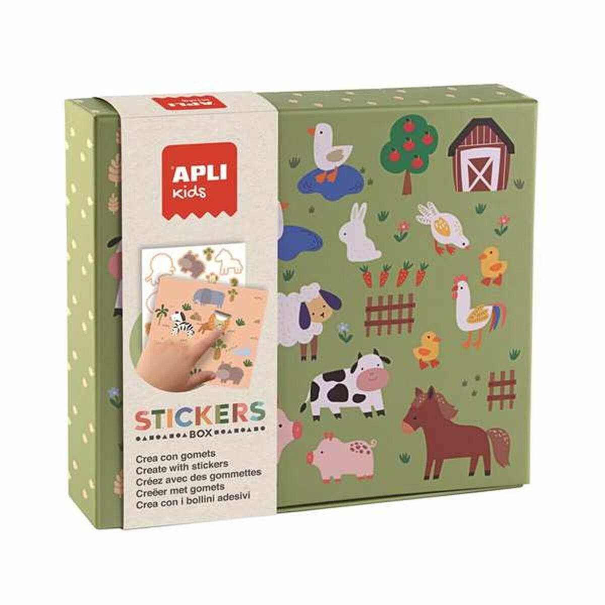 Pegatinas Apli Multicolor Animales