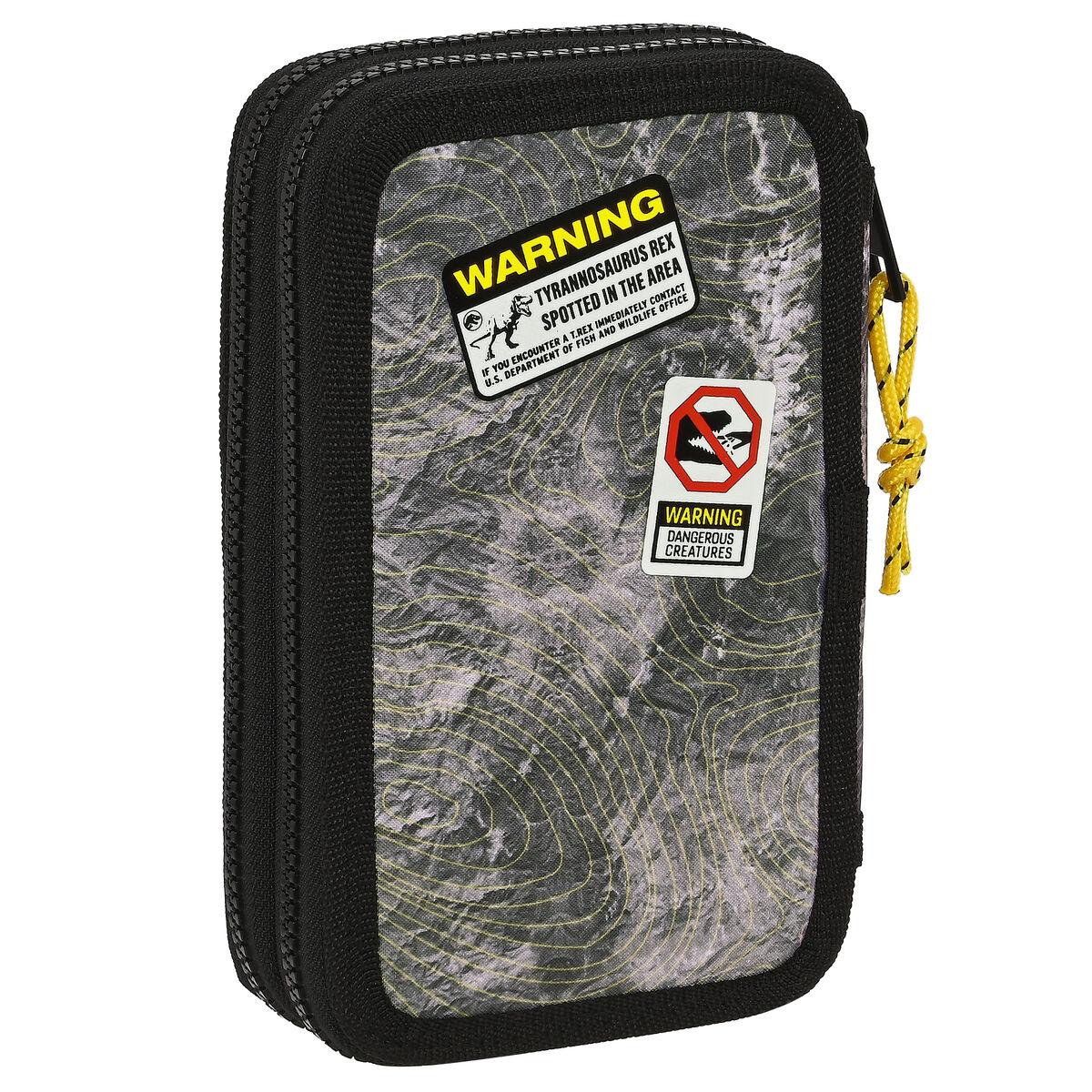 Plumier Doble Jurassic World Warning 12,5 x 19,5 x 4 cm