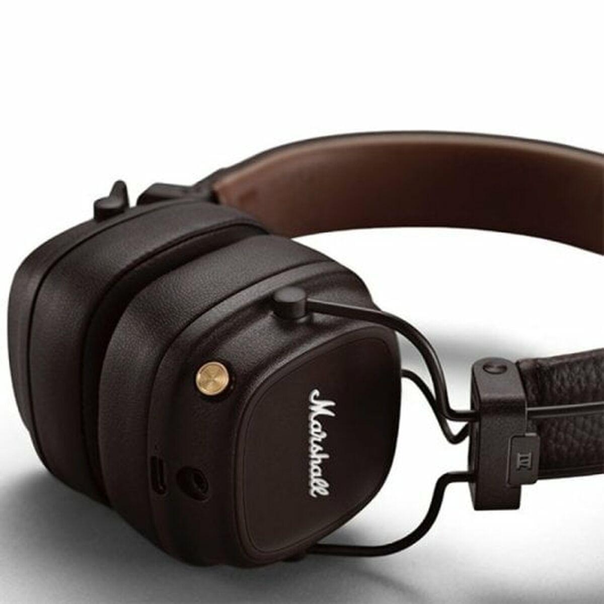 Auriculares Marshall Marrón