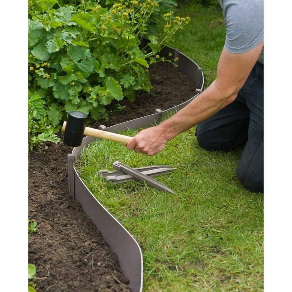Separador Nature 6040635 Gris Polietileno Plástico