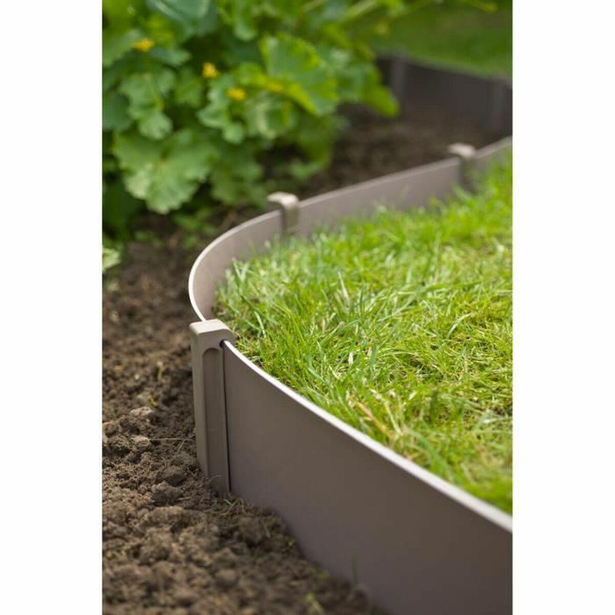 Separador Nature 6040635 Gris Polietileno Plástico
