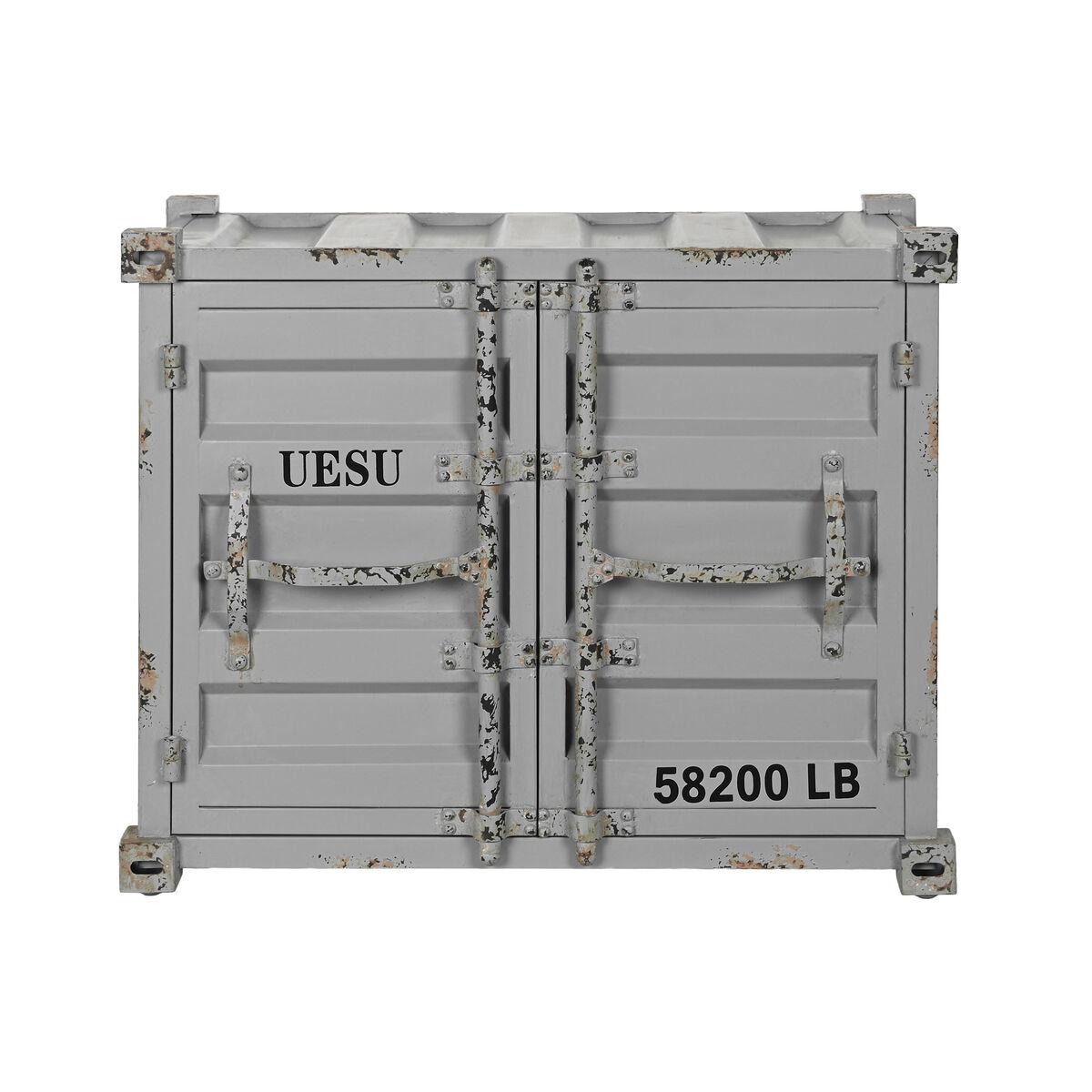 Botellero Home ESPRIT Gris Azul cielo 77 x 41 x 64 cm