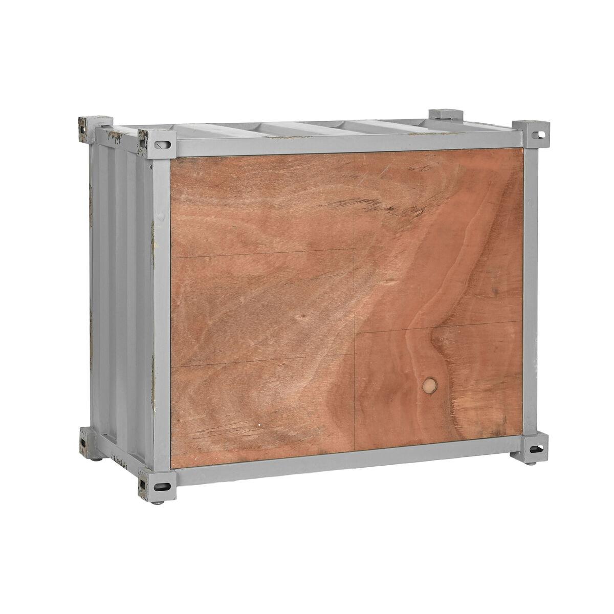 Botellero Home ESPRIT Gris Azul cielo 77 x 41 x 64 cm