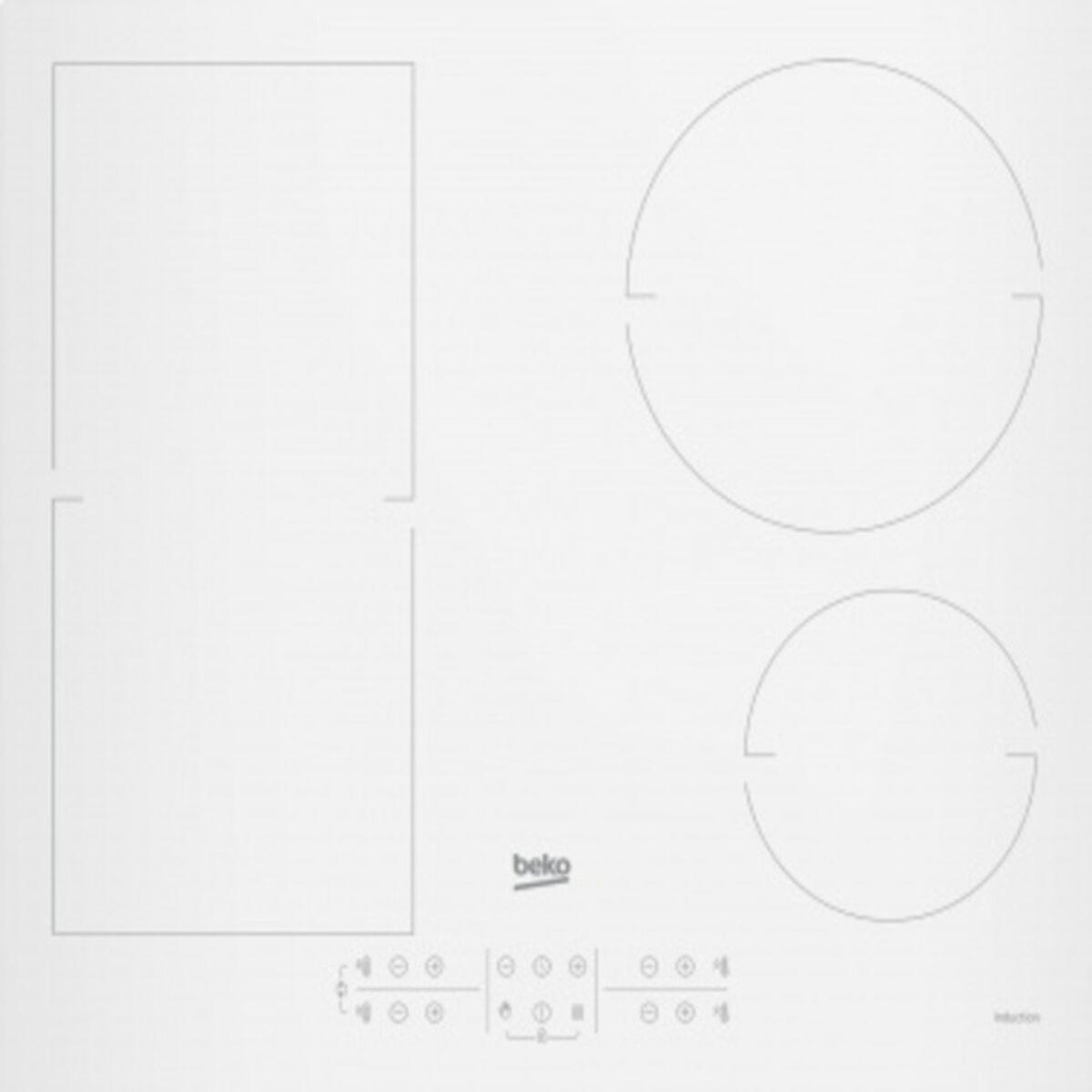 Placa de Inducción BEKO 01302909 60 cm 7200W