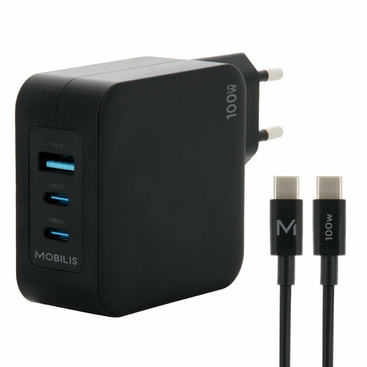 Cargador portátil Mobilis 001365 Negro