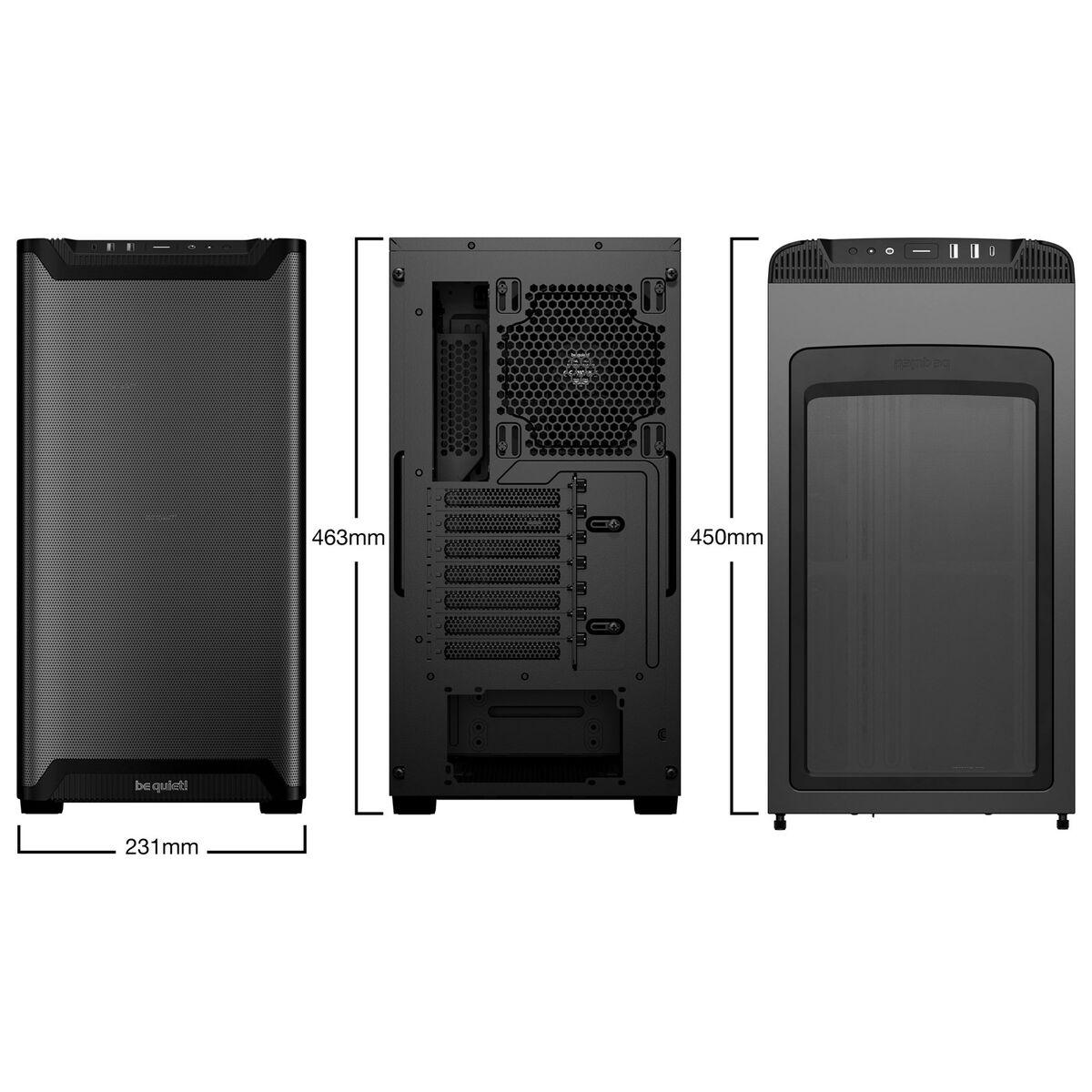 Caja Micro ATX Be Quiet! BGW74 Negro