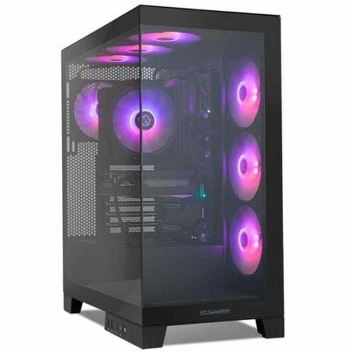 Caja Semitorre ATX Nox-Xtreme NXHUMMERGLOCKBK Negro