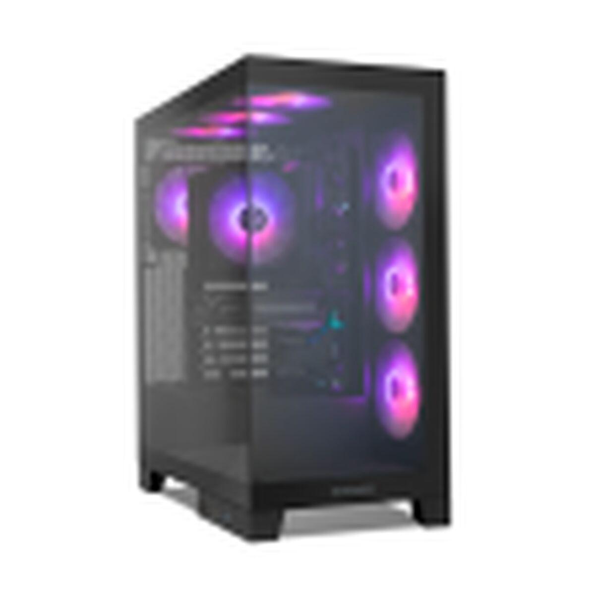 Caja Semitorre ATX Nox-Xtreme NXHUMMERGLOCKBK Negro