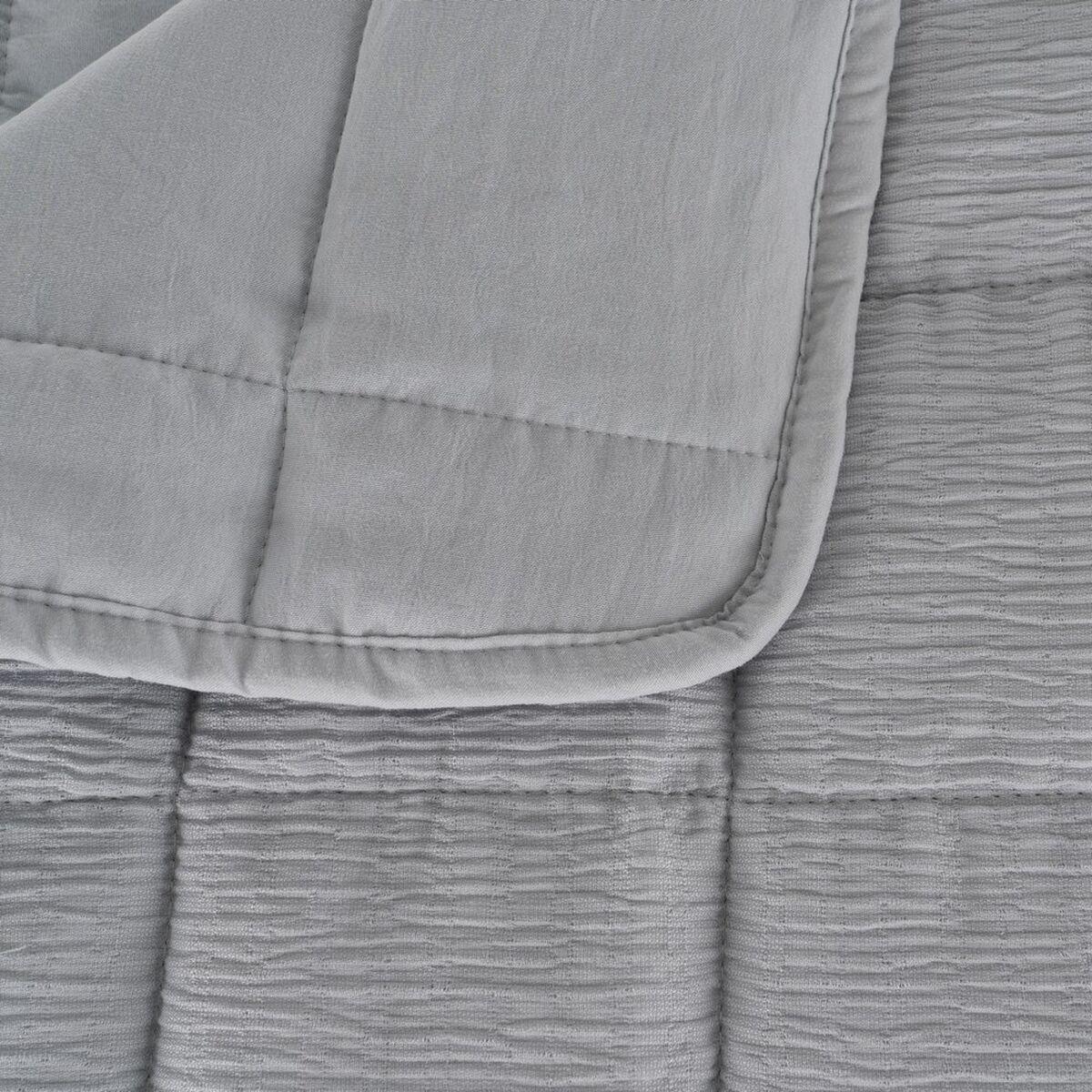 Colcha Gris 270 x 280 x 1 cm