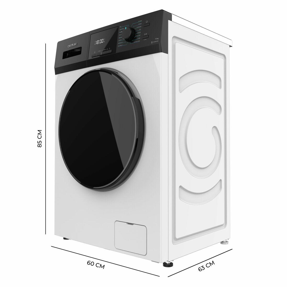 Lavadora Cecotec Bolero Dresscode 10410 Inverter 1400 rpm 10 kg