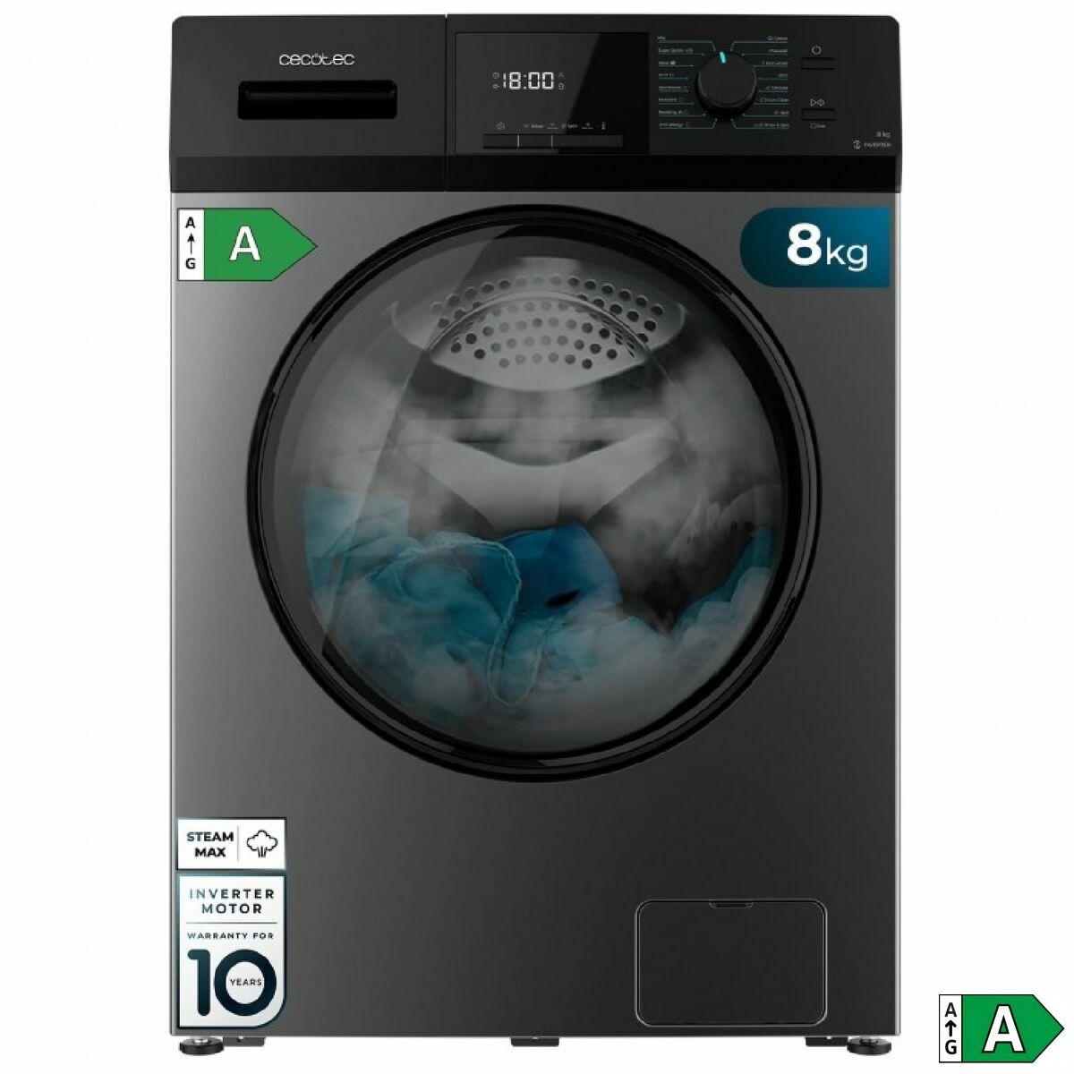 Lavadora Cecotec Bolero DressCode 8410 Inverter 1400 rpm 8 kg