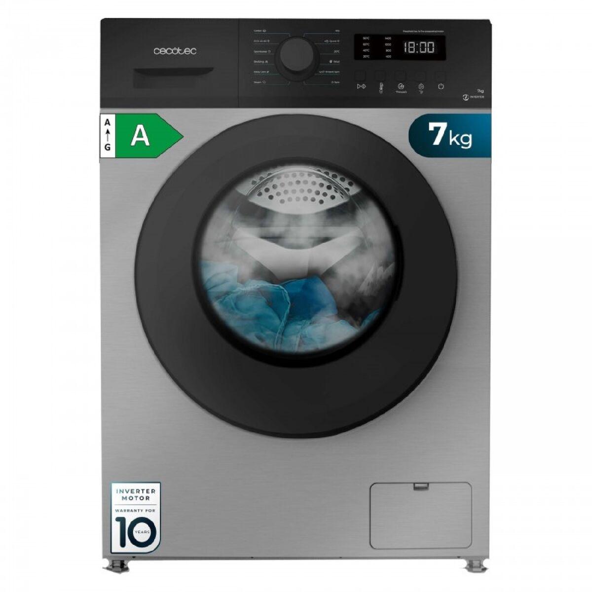 Lavadora Cecotec Bolero DressCode 7150 Inverter 1400 rpm 7 kg