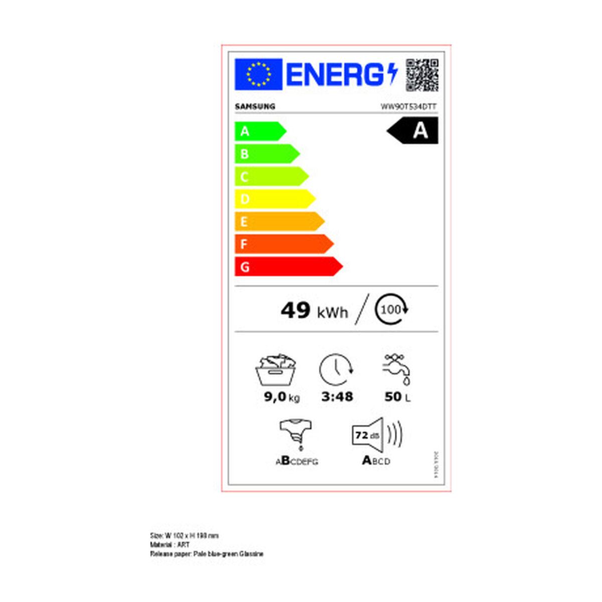 Lavadora Samsung WW90T534DTT/S3 60 cm 1400 rpm 9 kg (Reacondicionado B)