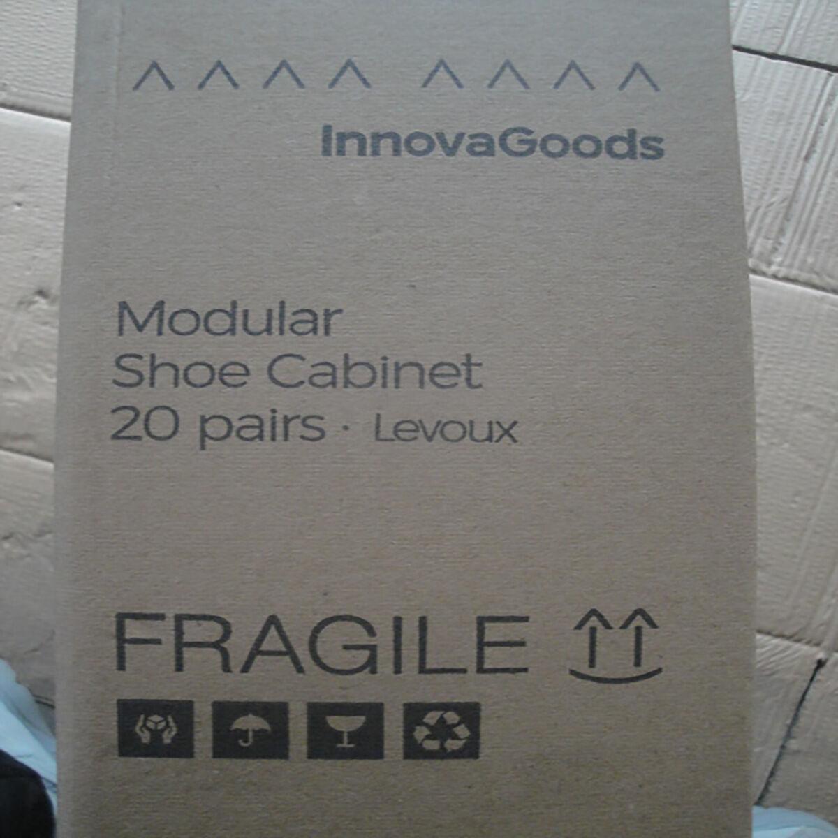 Zapatero Modular Portátil InnovaGoods Blanco (Reacondicionado B)