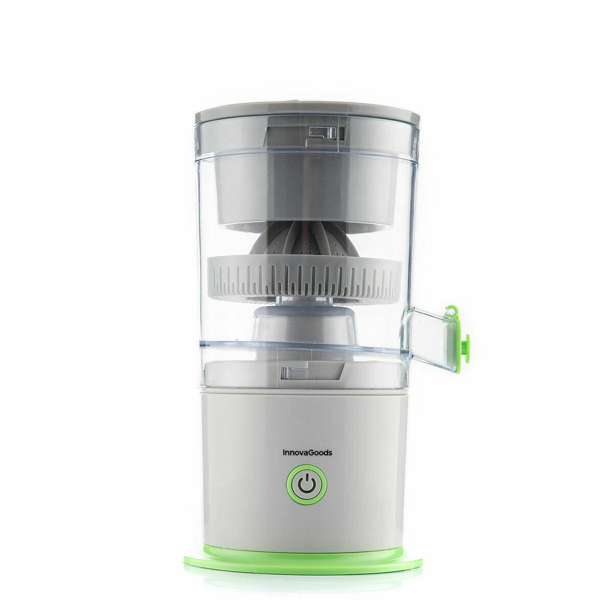 Exprimidor Recargable Automático InnovaGoods ORANGE JUICER Verde Multicolor 250 ml (Reacondicionado B)