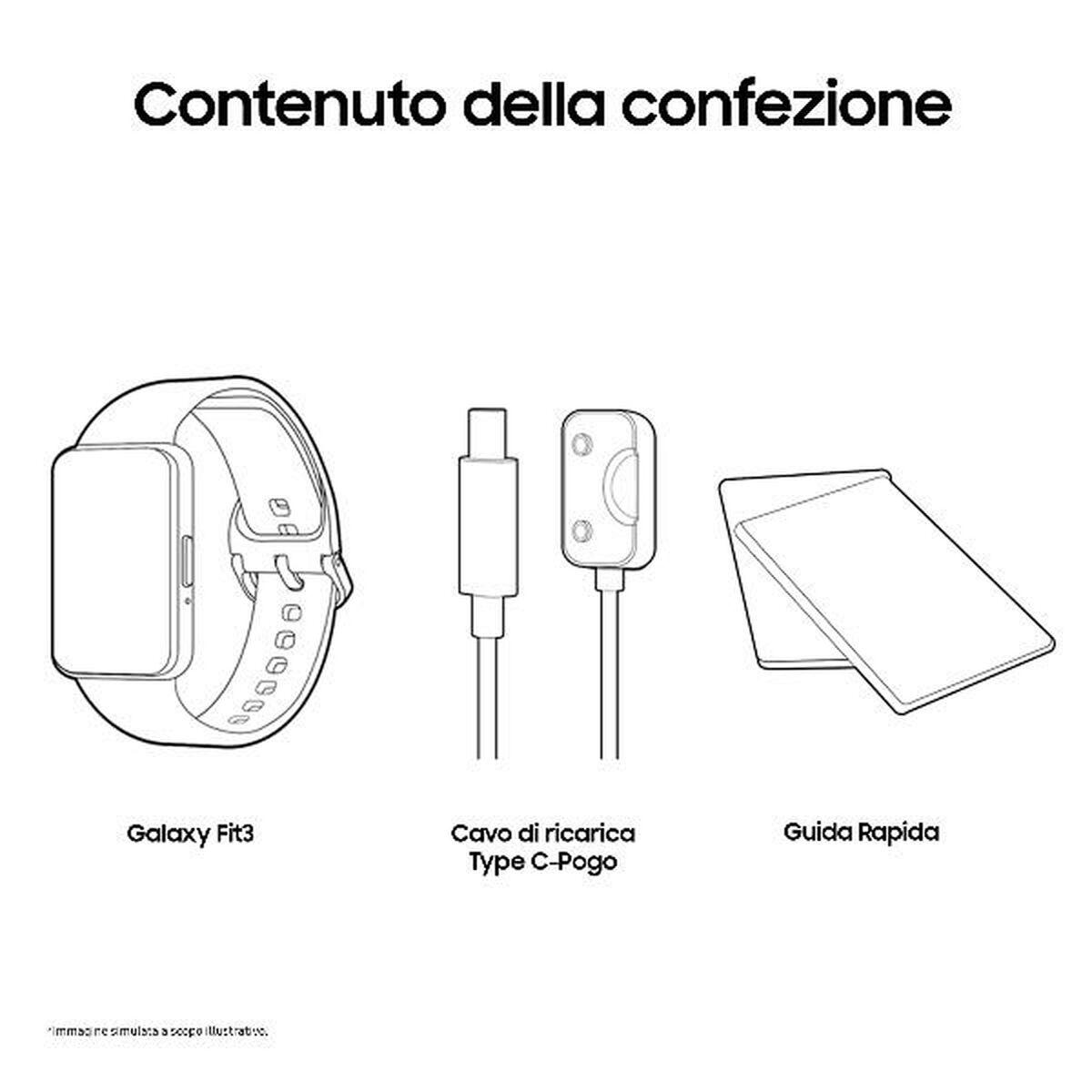Smartwatch Samsung GALAXY FIT 3 1,6