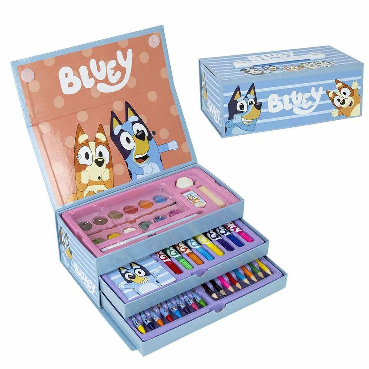 Caja de Pinturas Bluey Azul Maletín