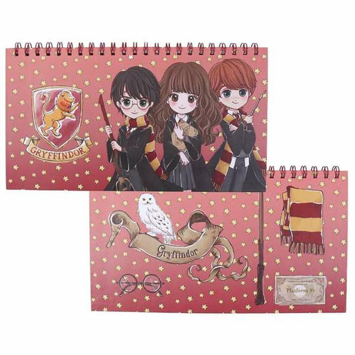 Planificador Semanal Harry Potter Azul Rojo A4