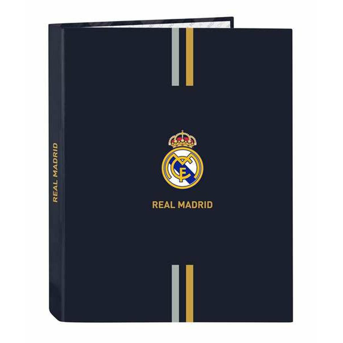 Carpeta de anillas Real Madrid C.F. Azul marino