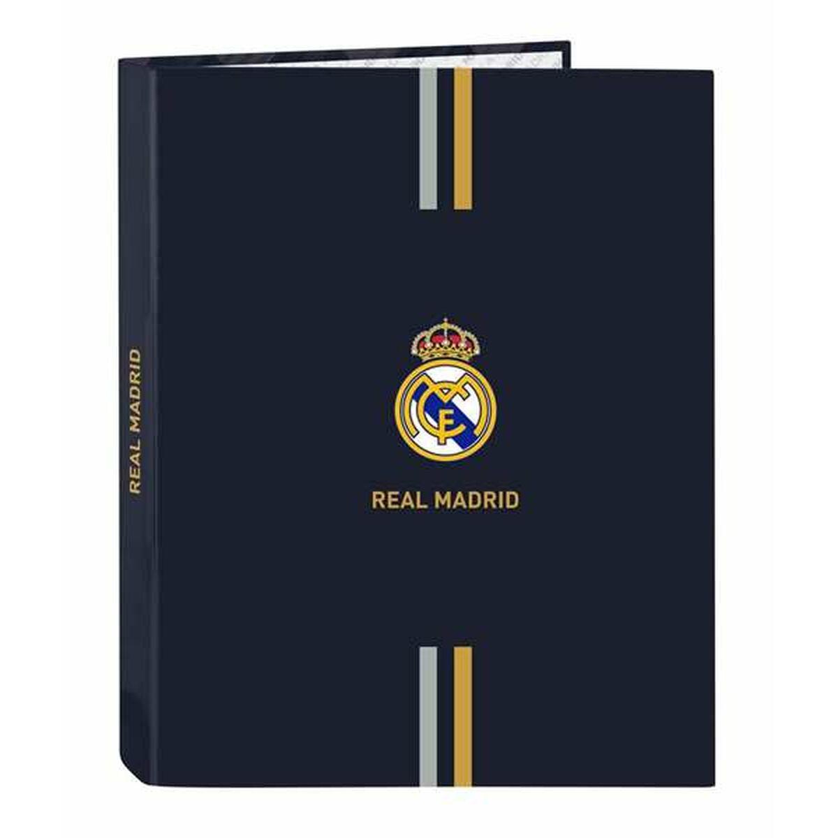 Carpeta de anillas Real Madrid C.F. Azul marino