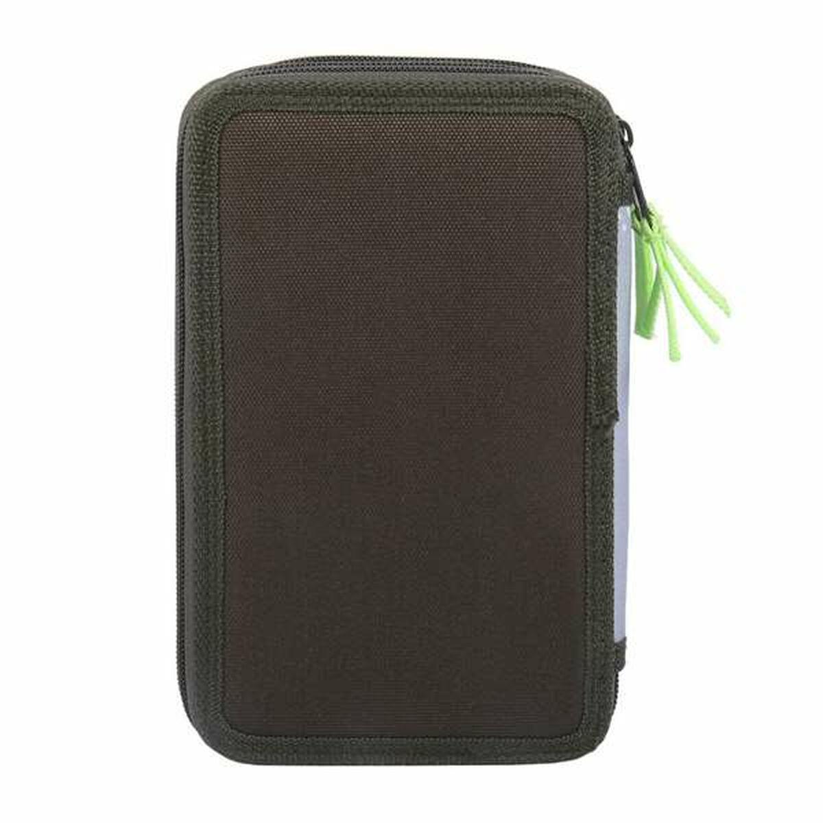 Estuche Escolar con Accesorios Jurassic Park Multicolor Verde oscuro