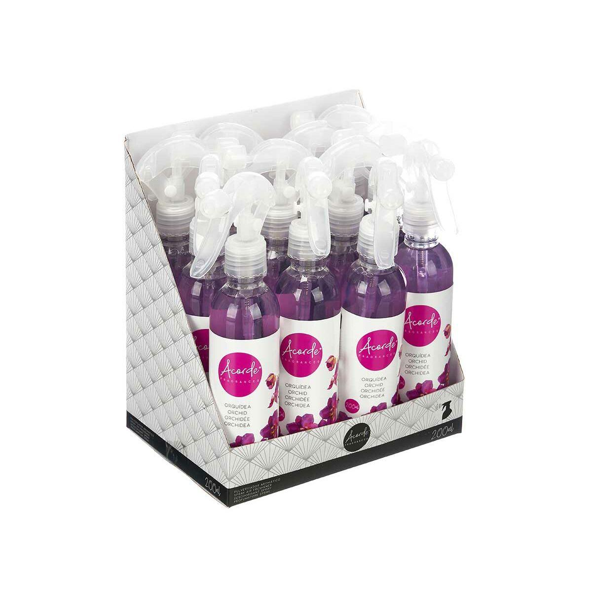 Ambientador Acorde 4-F-AR Orquídea 200 ml (12 Unidades)