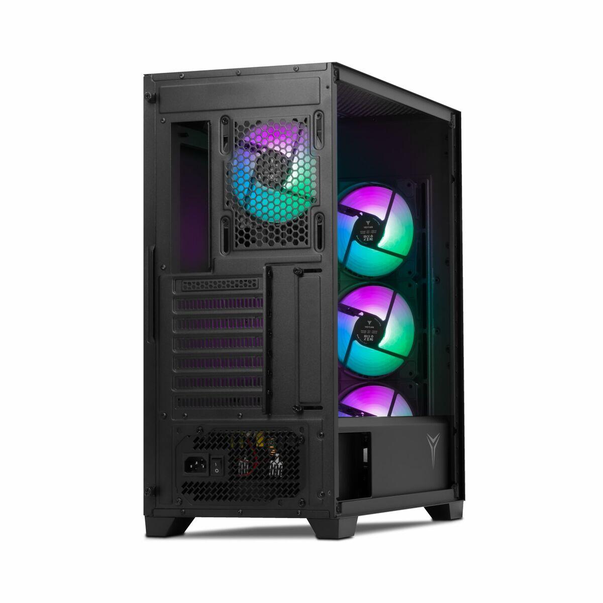 Caja Semitorre ATX Yeyian Phoenix Negro Multicolor