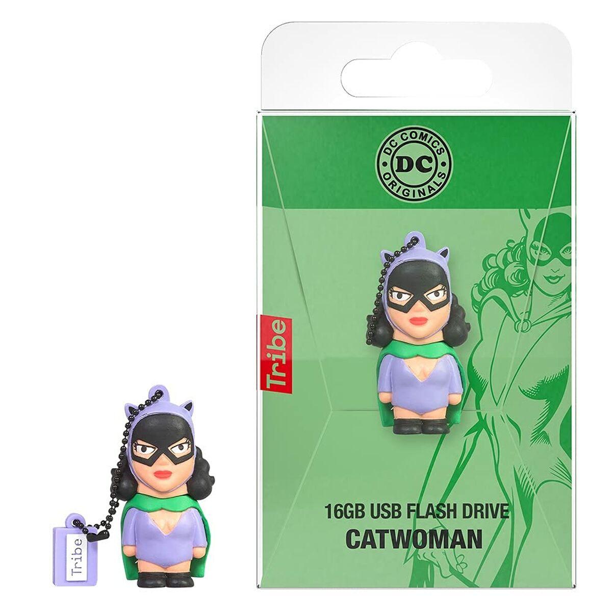 Memoria USB Tribe 111758440116 Azul Blanco 16 GB