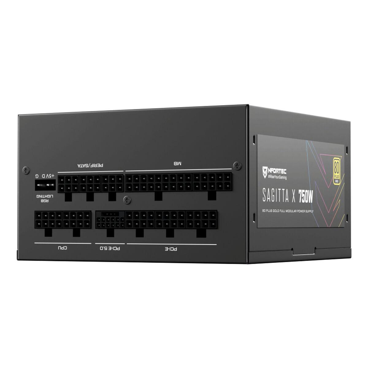 Fuente de Alimentación Nfortec NF-PSU-SAGITTAX-FM-7 ATX 750 W
