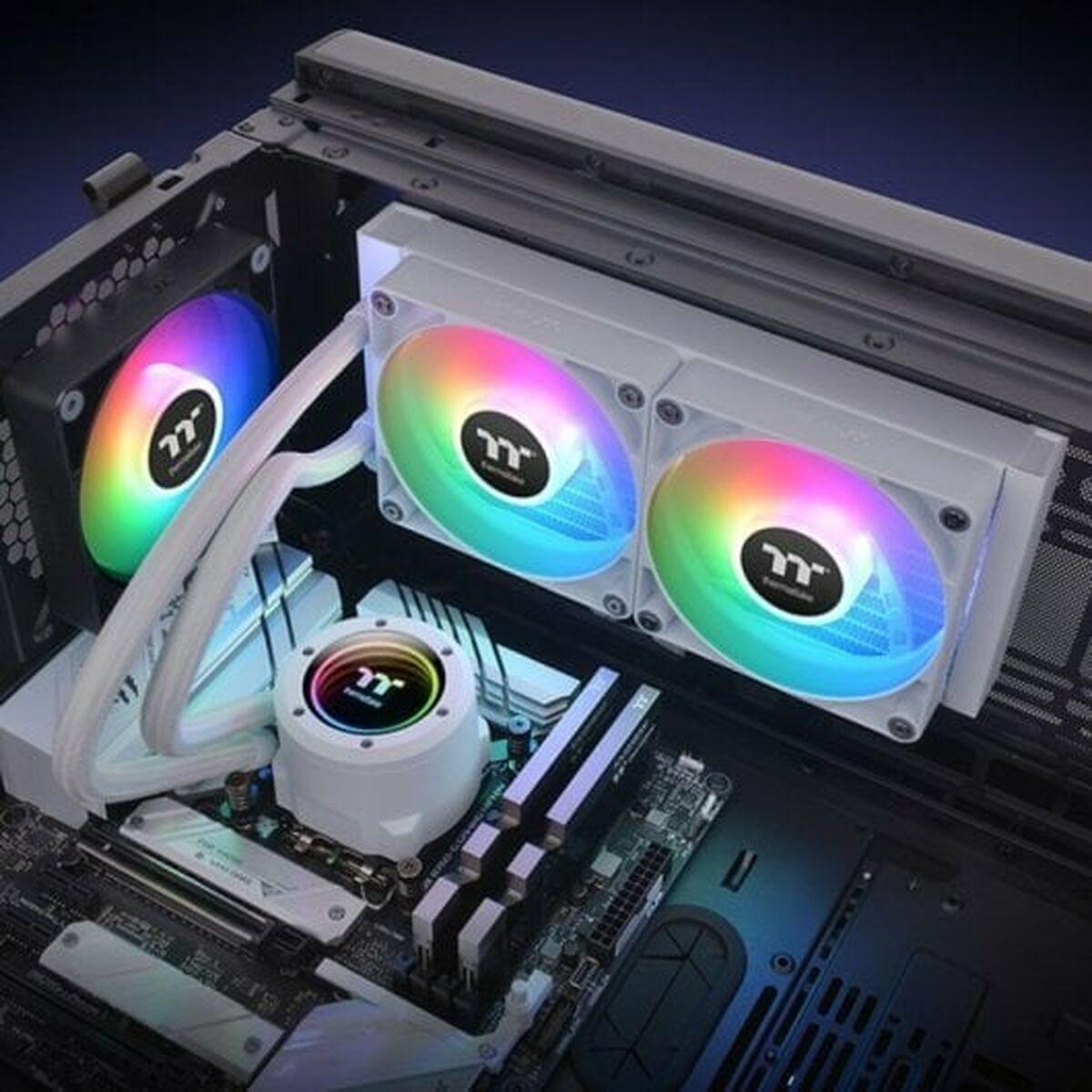 Kit de Refrigeración Líquida THERMALTAKE TH240 V2 ARGB Snow Kit