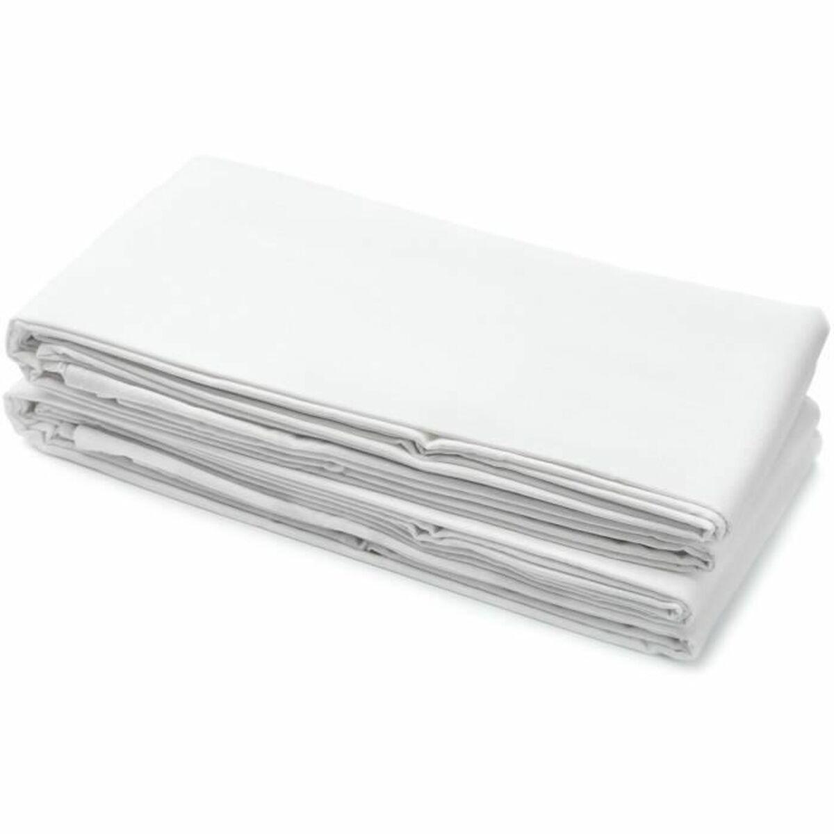 Juego de Sábanas HOME LINGE PASSION Flat sheet Blanco Cama individual 180 x 290 cm