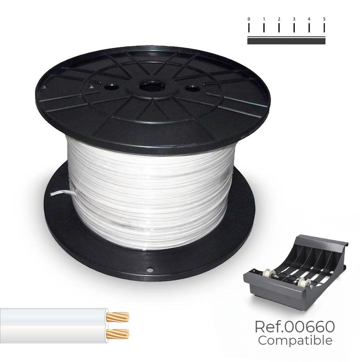 Cable paralelo Sediles Blanco 300 m Bobina