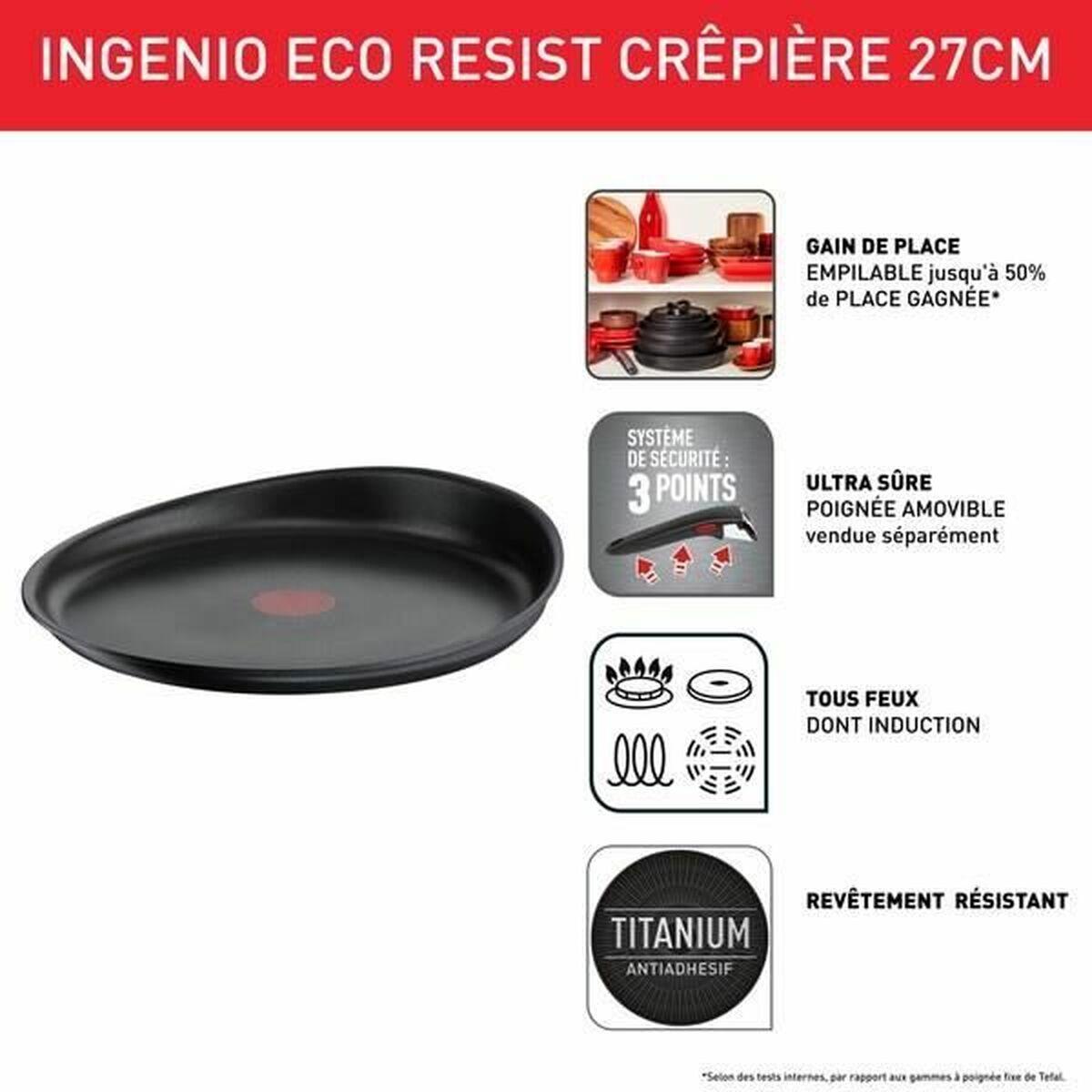 Sartén Tefal Negro Ø 27 cm Aluminio