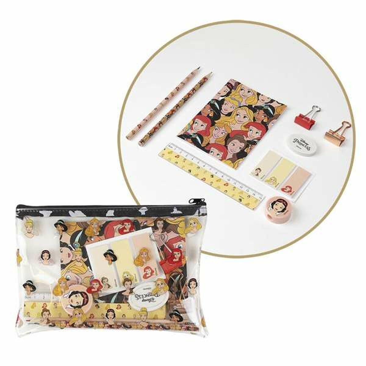 Set de Papelería Disney Princess black (6 Piezas)