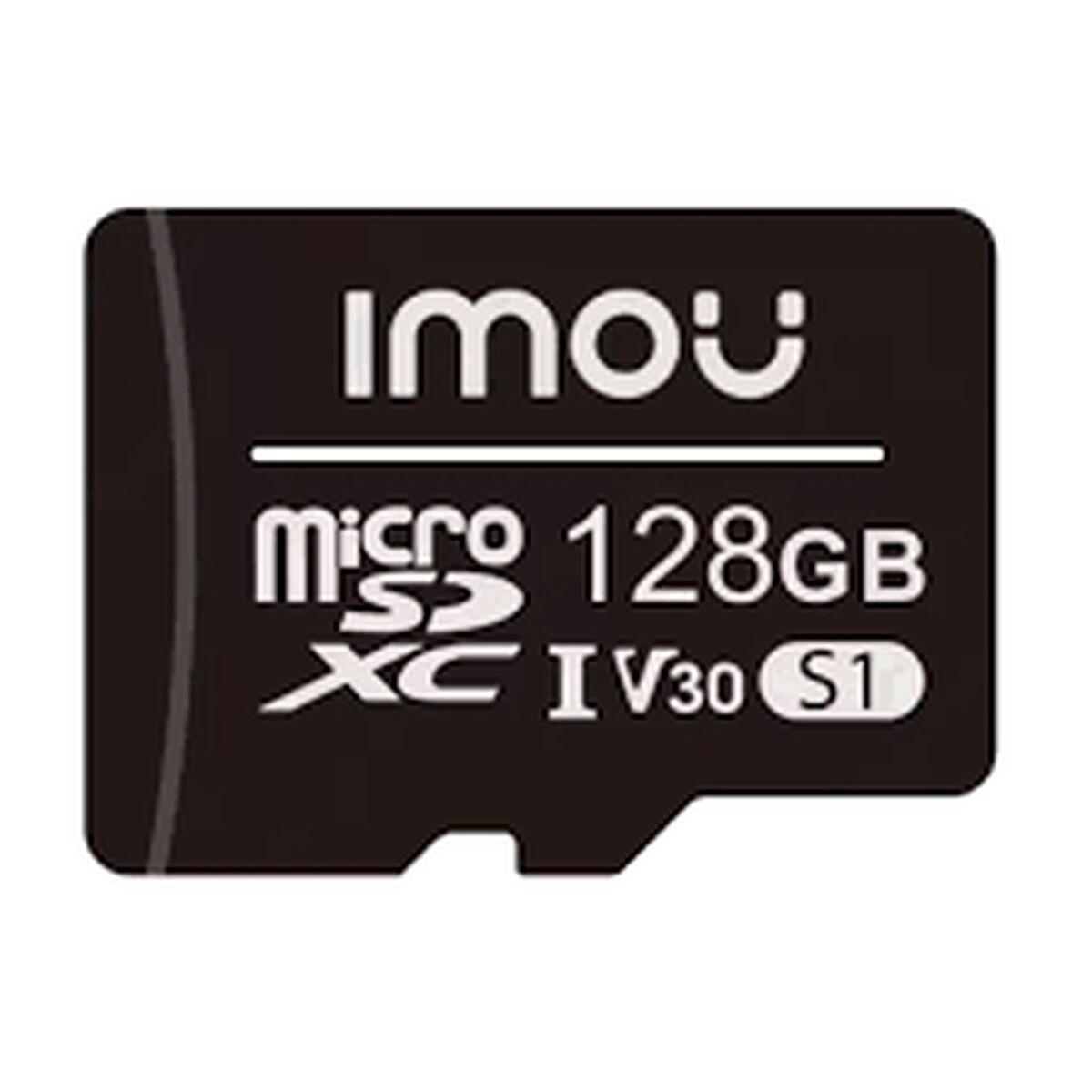 Tarjeta de Memoria Micro SD con Adaptador Imou ST2-128-S1 128 GB Negro