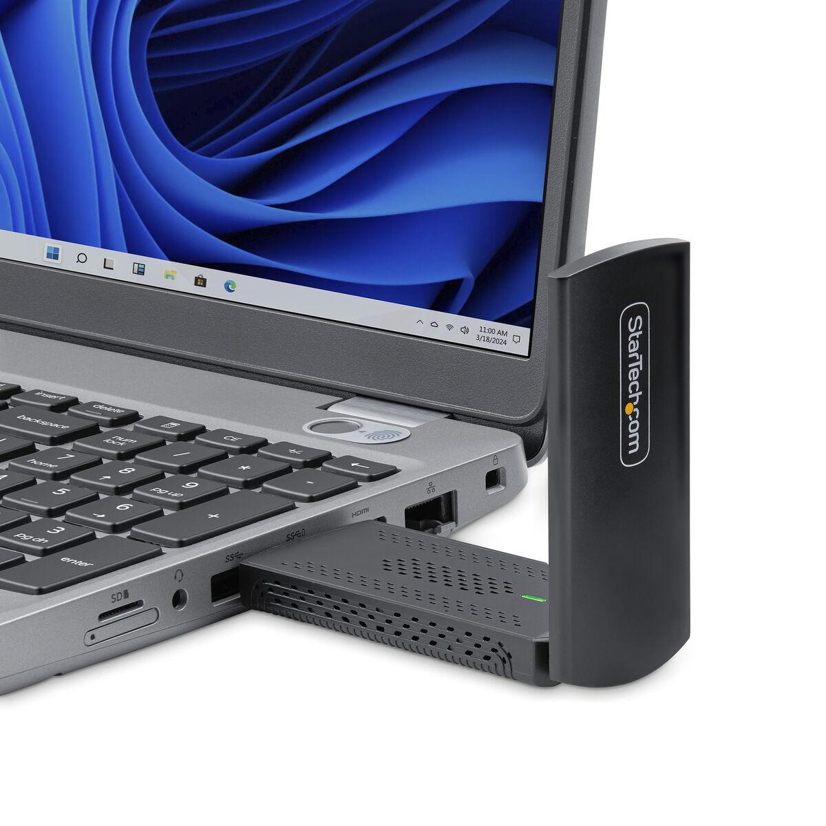 Tarjeta de Red Startech AX54005A-USB-WIFI-6E