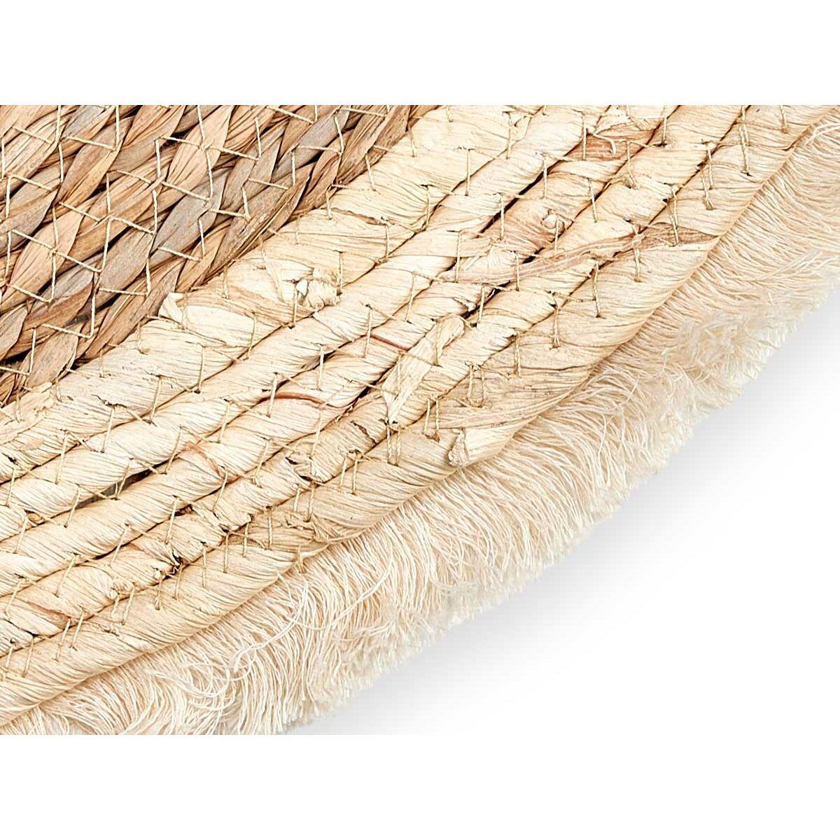 Alfombra LR23335-80 Natural Esparto 84 x 2 x 84 cm (6 Unidades)